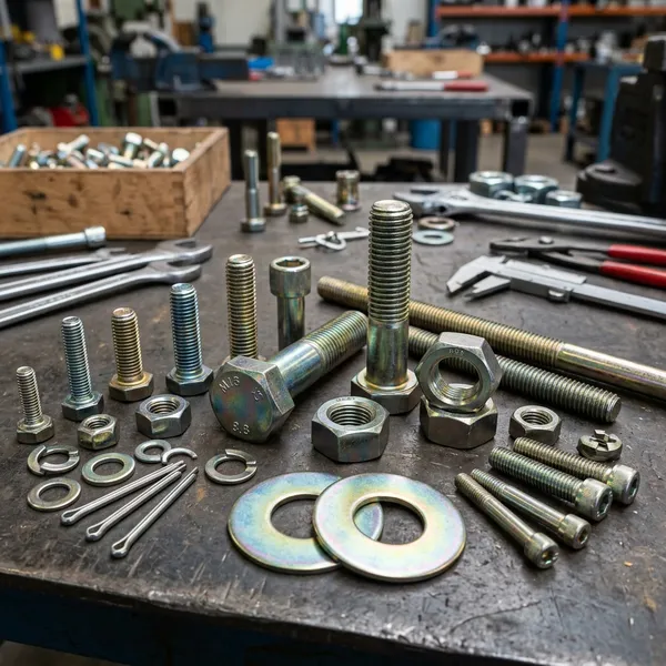 Zinc plated hardware and fasteners with trivalent passivation at Platinex Industries Nashik
